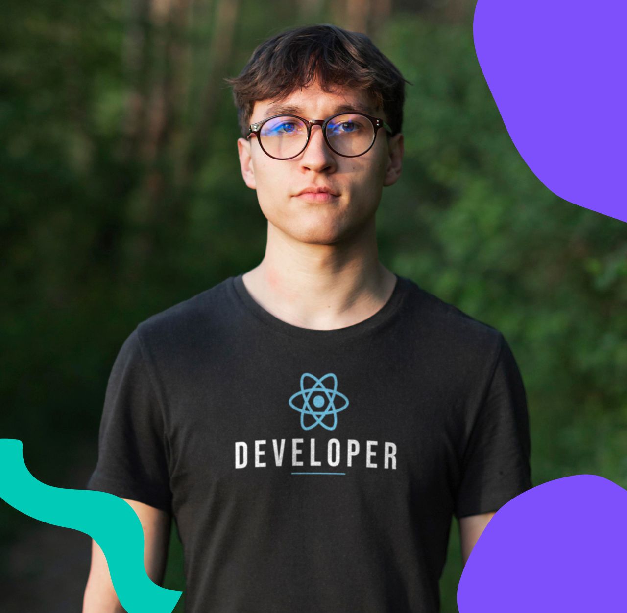 Majica React developer